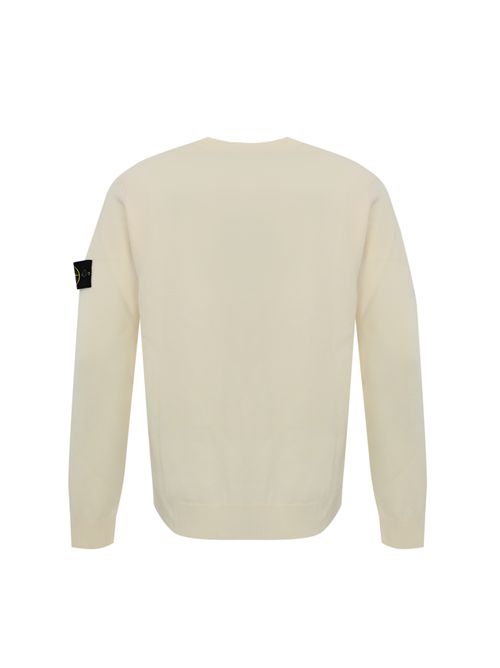 Maglione 5100001 in lana RWS Stretch Ivory STONE ISLAND | 5100001S00A1V0093